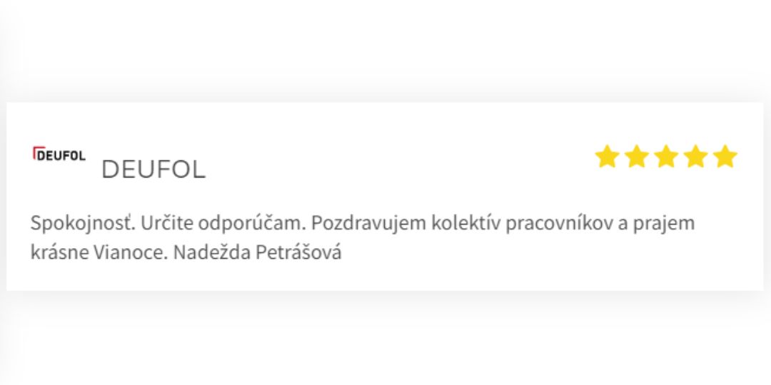 Referencia klienta Deufol